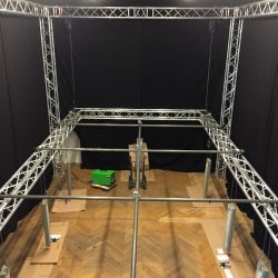 Structure grill motorisé